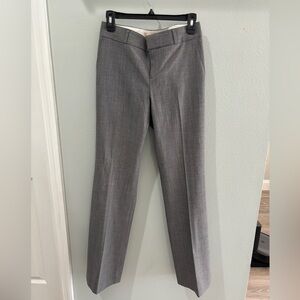 Banana Republic Martin Fit pants size 0 gray color